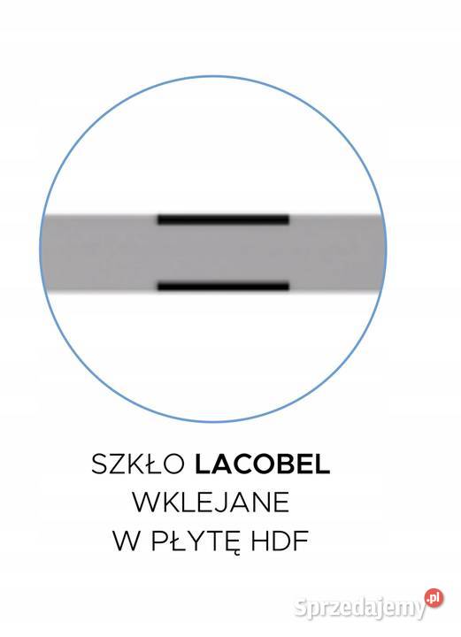 Drzwi bezprzylgowe Loretto DEFENDOOR szkło Poznań