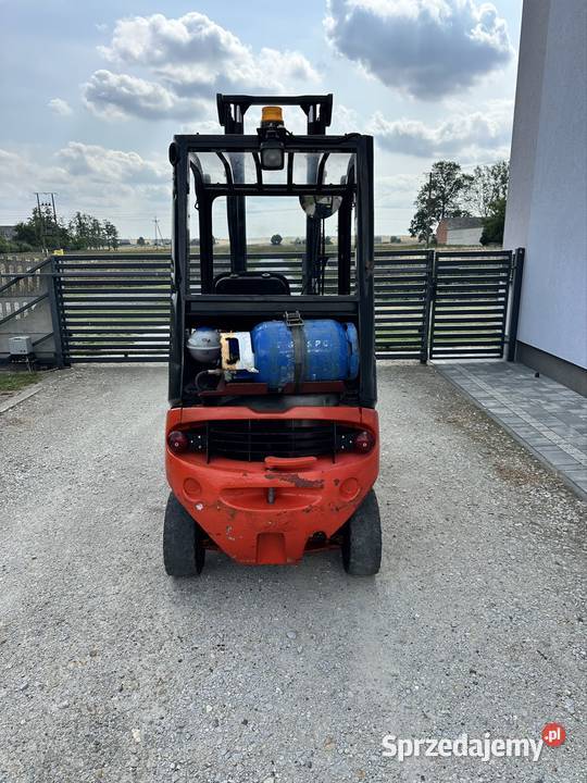 Wózek widłowy Linde H16 16t 33m LPG przesuw