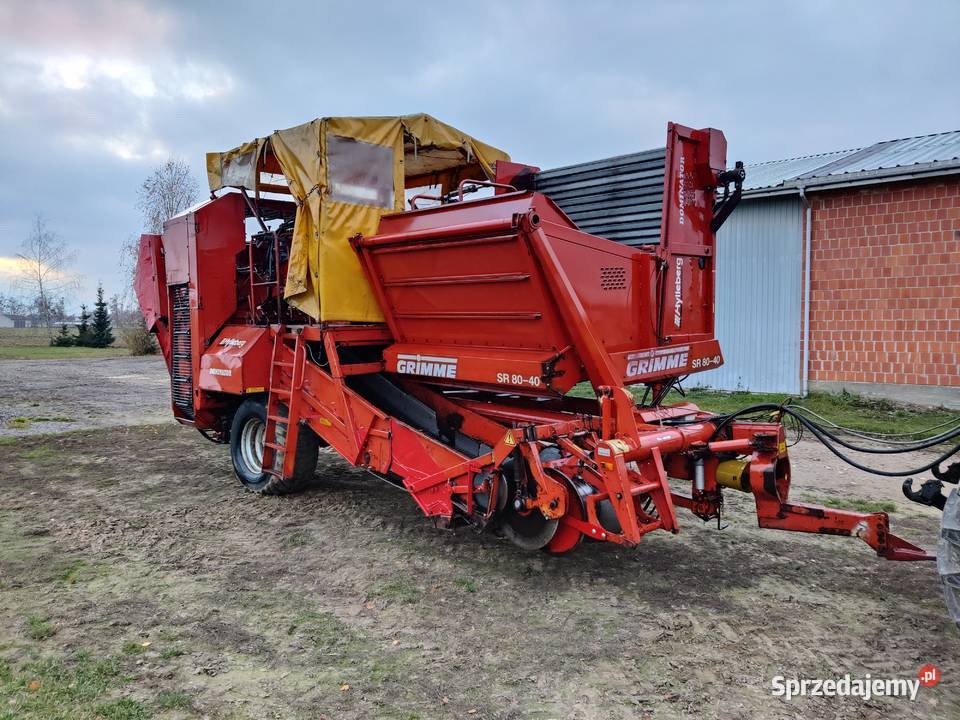 Kombajn do ziemniaków Grimme SR 8040 szczotki Do ziemniaków i warzyw Płońsk