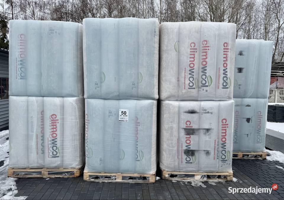 Wełna mineralna mata Climowool DF035 lambda 0035 Oleśnica