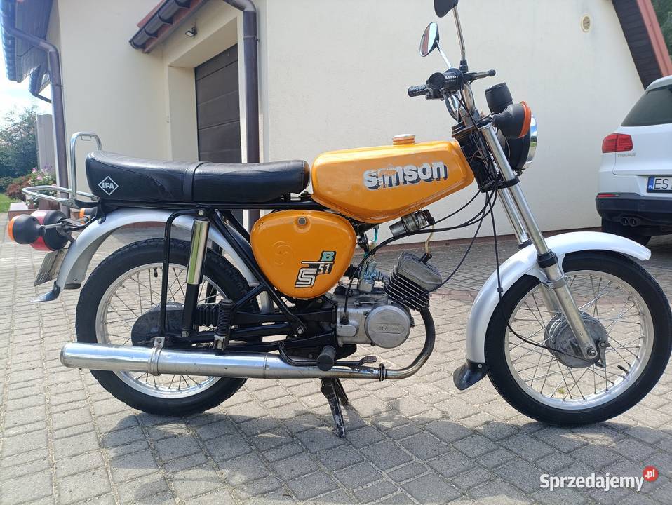 Simson S51 1987r oryginał zarejestrowany Sieradz
