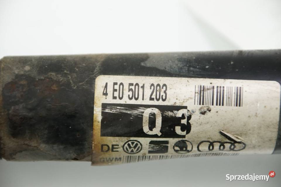 PÓŁOŚ LEWA TYŁ VOLKSWAGEN PHAETON 60 W12 osobowe Lipno