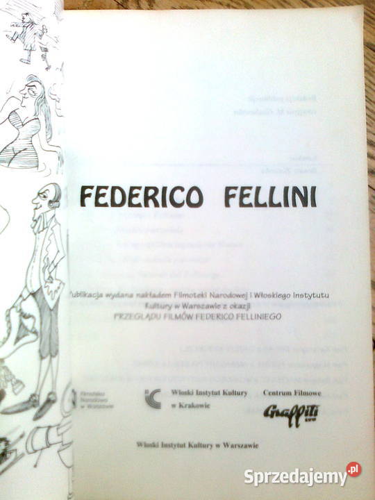 Federico Fellini Filmoteka Narodowa Włoski Warszawa