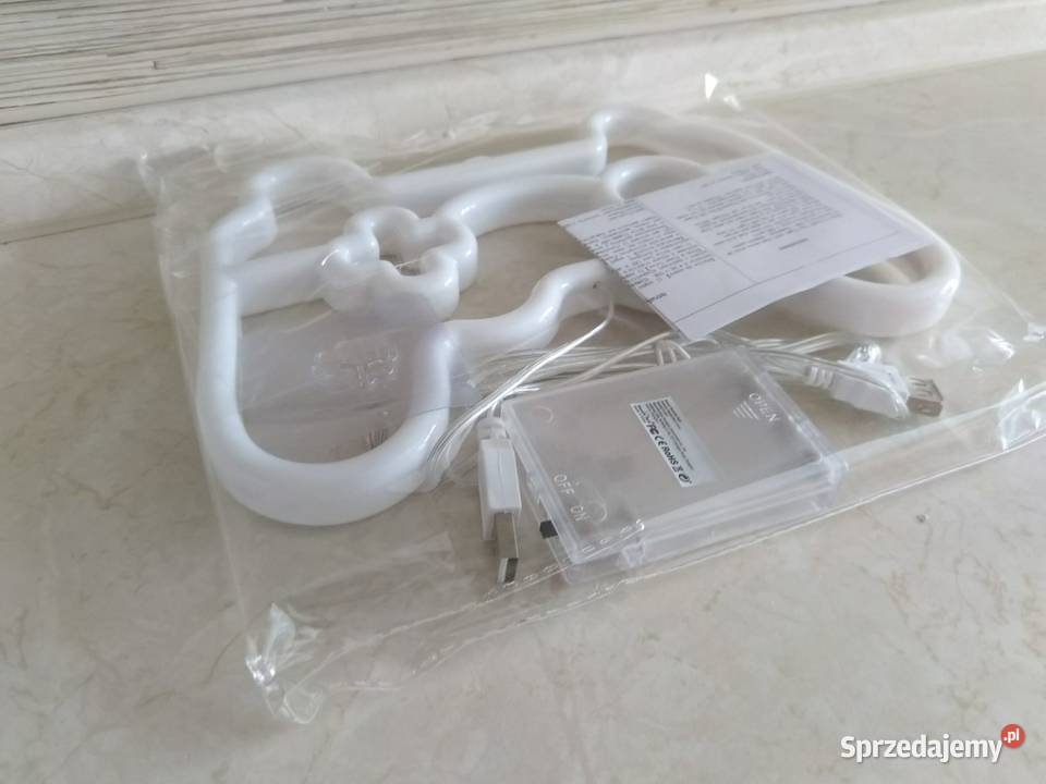 NAJTANIEJ Neon Świetlny Led Pad Gracza Dekoracja Zabrze