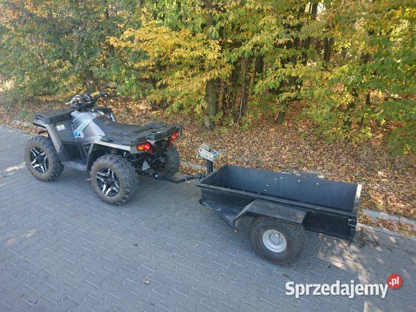 Przyczepa myśliwska na polowania do ATV quad