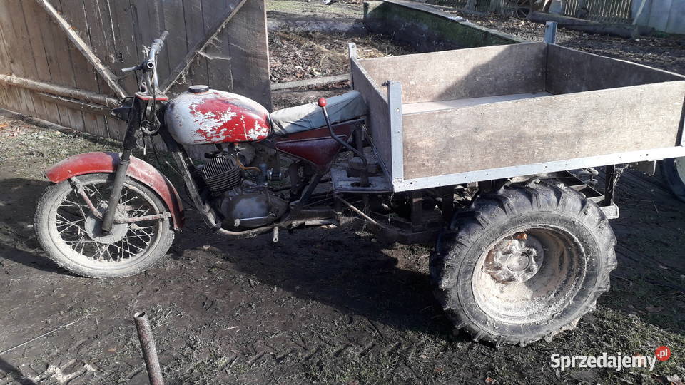 Wsk 125 trajka trójkołowiec Kowalowa