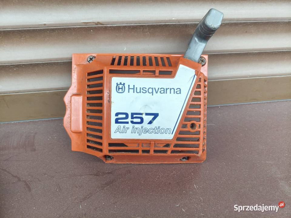 Osłona i szarpak Husqvarna 257 orginalna Opole Lubelskie sprzedam