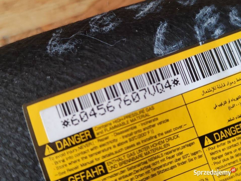 Poduszka Airbag Fotela Kierowcy Lewa Lexus IS II Pleszew