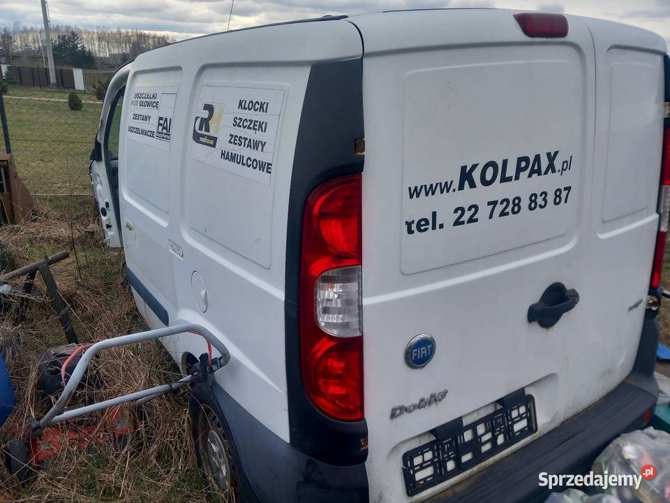 Fiat doblo 2008 czesci 13 diesel dostawcze Szuminka