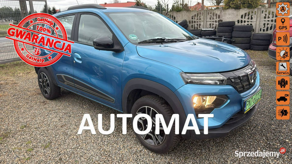 Dacia spring klima automat kamera gwarancja Rok produkcji 2022 wielkopolskie Zbąszyń
