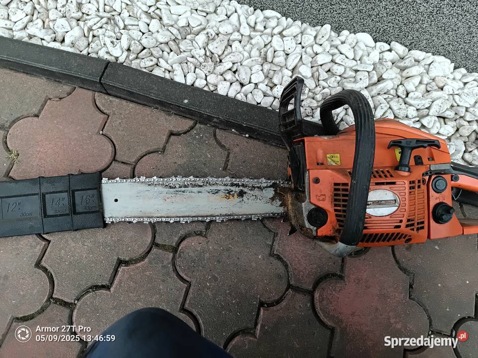 Pilarka spalinowa nieużywana lat sprawna przed Zabrzeg