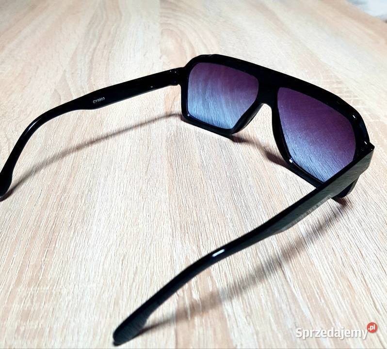 Piękne męskie okulary unisex nowość 2026 glam