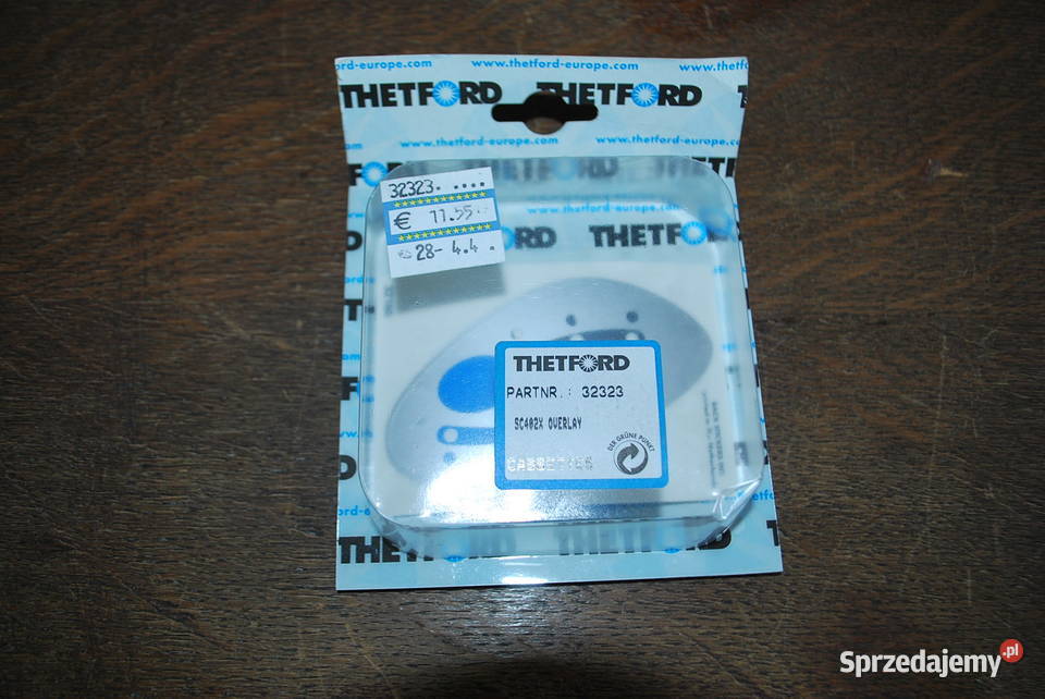 NAKLEJKA NA PANEL STERUJĄCY TOALETY THETFORD Grzebowilk