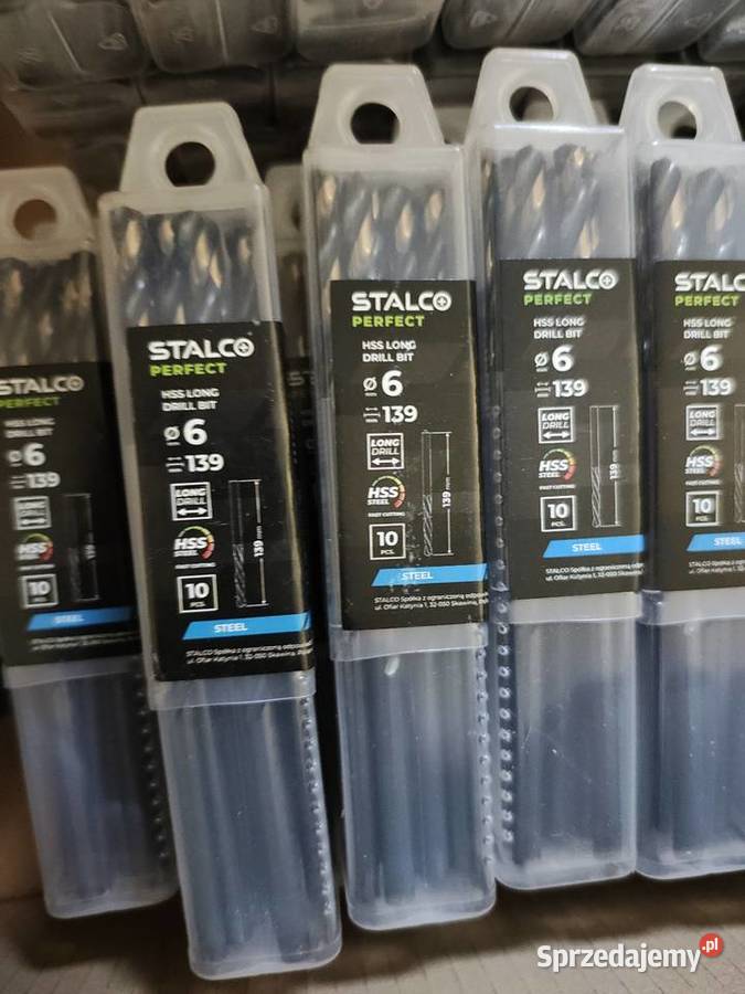 Wiertła do metalu hss stalco Polanka Wielka