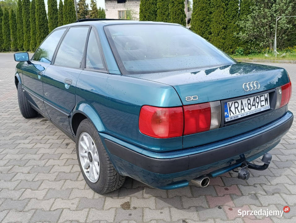 Audi 80 Zadbany bez korozji bezwypadkowy B4 manualna Dulowa