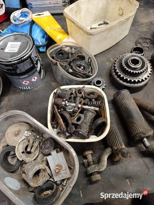 Części wsk 125 175 Wfm kosz Magneto podnóżki