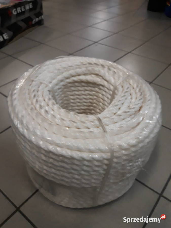 Lina polipropylenowa kręcona 16 mm 110 mb Wieluń