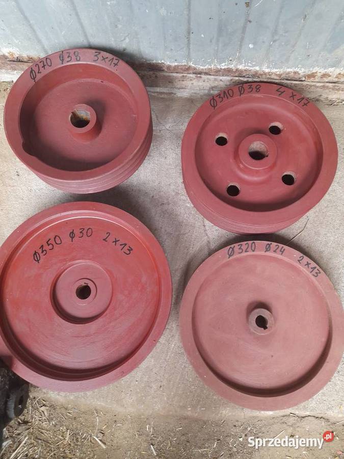 koła pasowe różne typy małych wielkie Gniezno