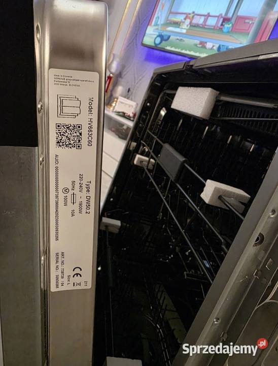 Zmywarka do zabudowy 60 Hisense HV663C60 do zabudowy Szydłowiec