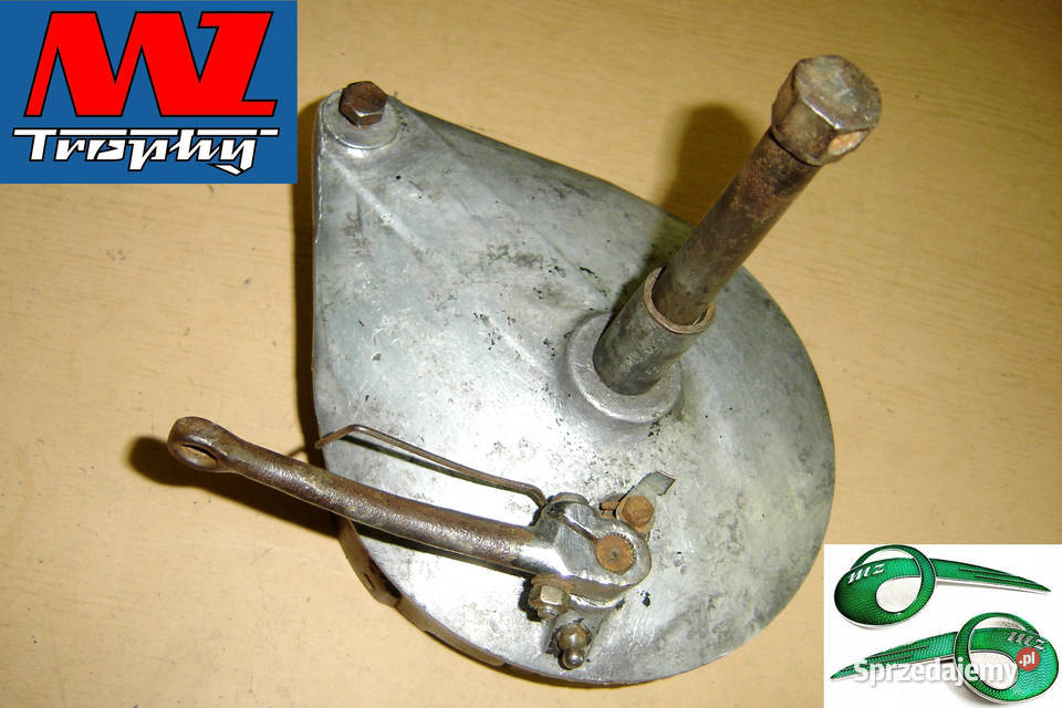 MZ Trophy 250 TS koło felga tarcza kotwiczna