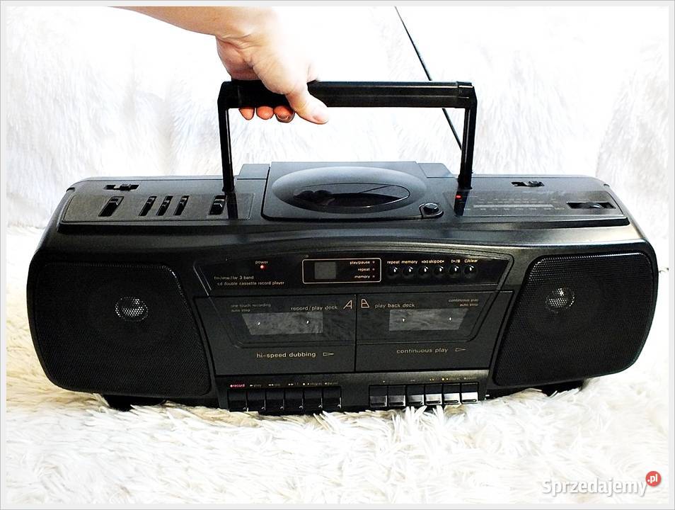 Duży Smok Radioodtwarzacz SIEMENS RD118 CD + Kaseta+ Radio