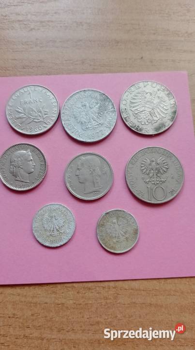 Monety kilka sztuk świętokrzyskie Czarzyzna