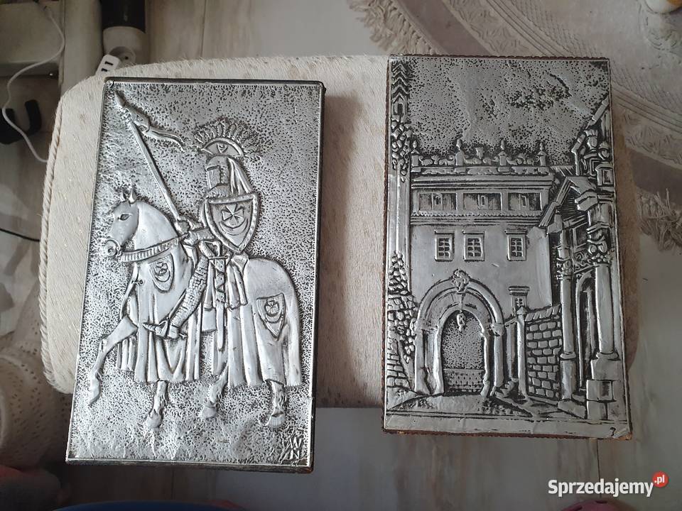 Plakiety drewnianometalowe Rękodzieło Gdynia