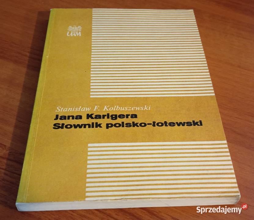 Jana Karigera słownik polskołotewski na tle Gdańsk