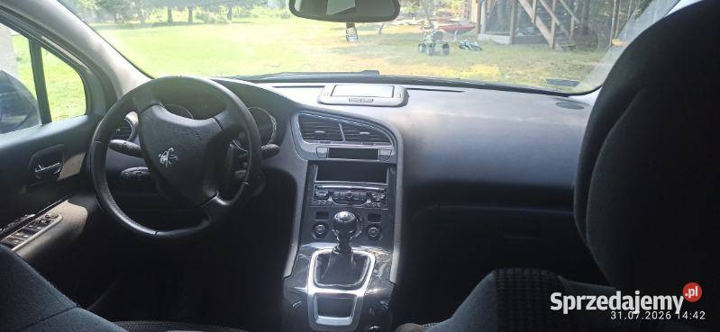 Peugeot 5008 2016 16 blue HDMI 120 isofix Wólka Mieczysławska
