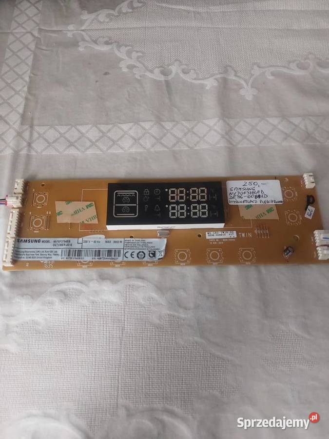 SAMSUNG NV70F3784EB DE9600891dD WYŚWIETLACZ do zabudowy Nowy Sącz sprzedam