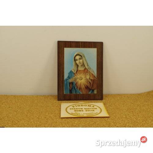 Obrazek religijny Matka Boska Niepokalane Serce