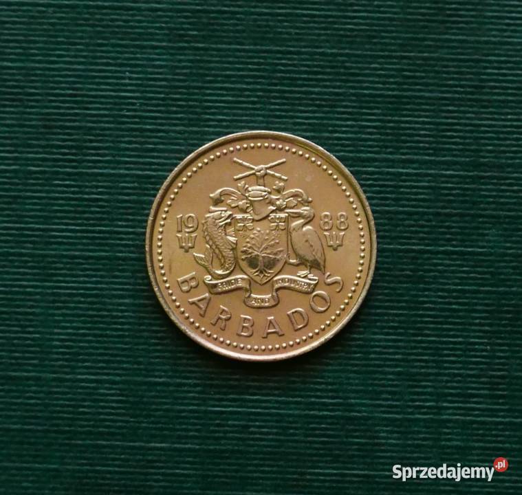 Barbados 5 centów 1988r sprzedam