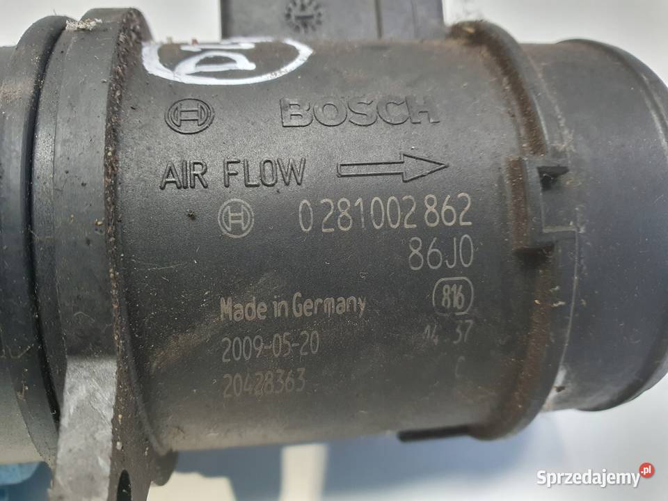 PRZEPŁYWOMIERZ Opel Agila B 13 CDTI POWIETRZA