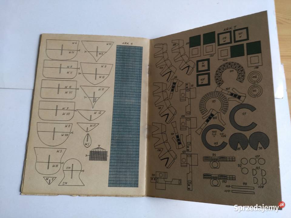 Mały Modelarz 11121979 Statek Jurij Gagarin Modelarstwo Dąbrowa Górnicza