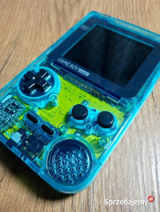 Game Boy Pocket IPS hipnotyzujący retro klasyk mazowieckie Wandzinów