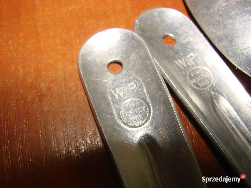 aluminiowa łyżka WP Olkusz 1955 Pruszcz Gdański sprzedam