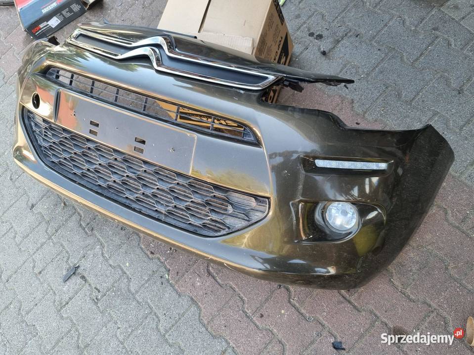 ZDERZAK PRZEDNI PRZÓD HALOGENY CITROEN C3 II