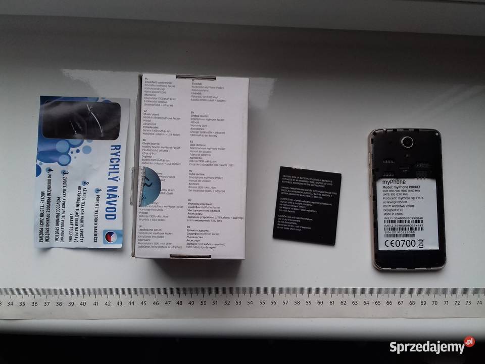Smartfon MyPhone Pocket Gold w kartoniku ładny Bydgoszcz
