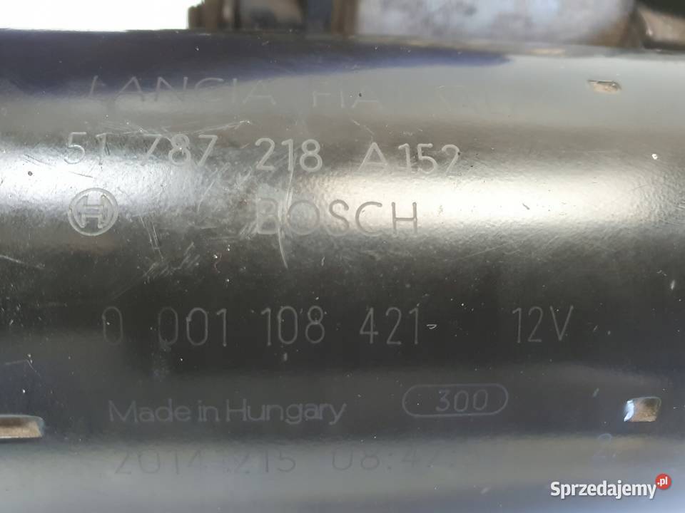 ROZRUSZNIK Fiat Doblo II 16 MJET ROZRUSZNIK lubelskie Rudka