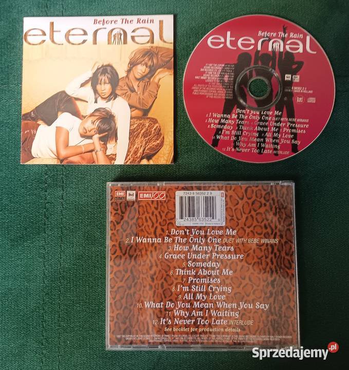 Eternal Before the rain CD 1997 CD Zbylitowska Góra