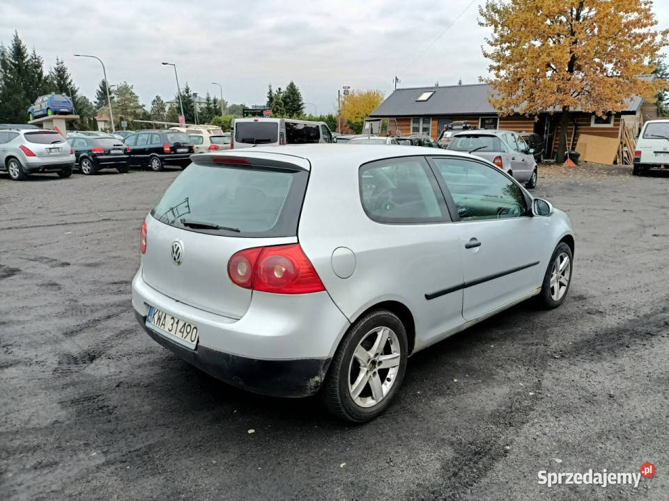 Volkswagen Golf Volkswagen Golf 5 19TDI 90 04r V diesel Tarnów
