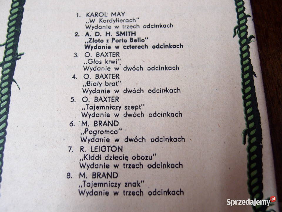 Biblioteka podróży przygody i sensacji May