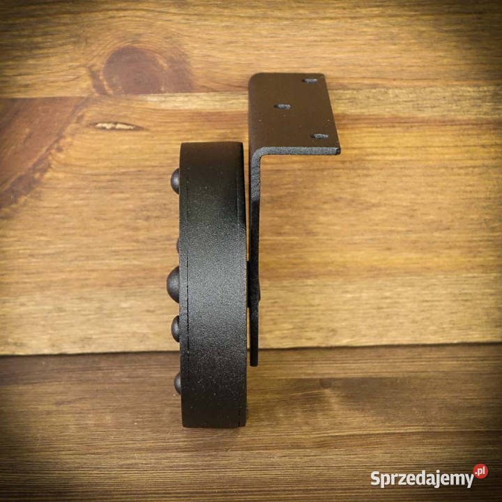 Kółko meblowe przelotowe TADEK 120 mm CZARNE Chmielnik sprzedam
