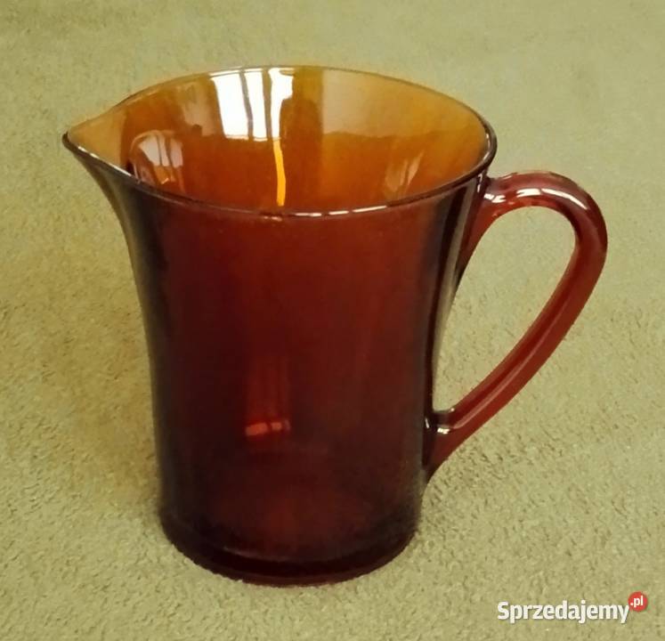 Duży dzbanek DURALEX SPAIN 17 Vintage lata 7080 Porcelana i szkło
