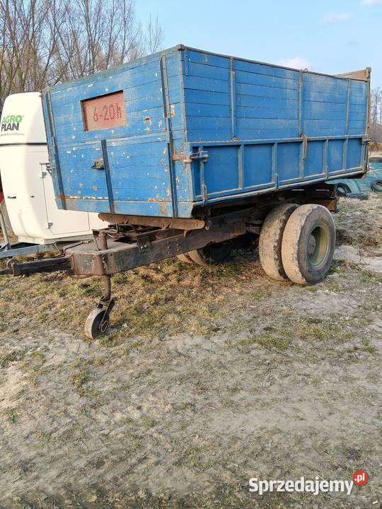 Przyczepa wywrotka 3 strony 8 ton