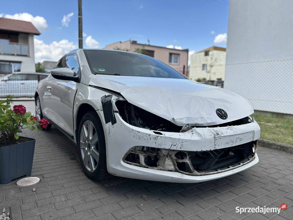 Volkswagen Scirocco 14 TSI 160 2008 Uszkodzony uszkodzony