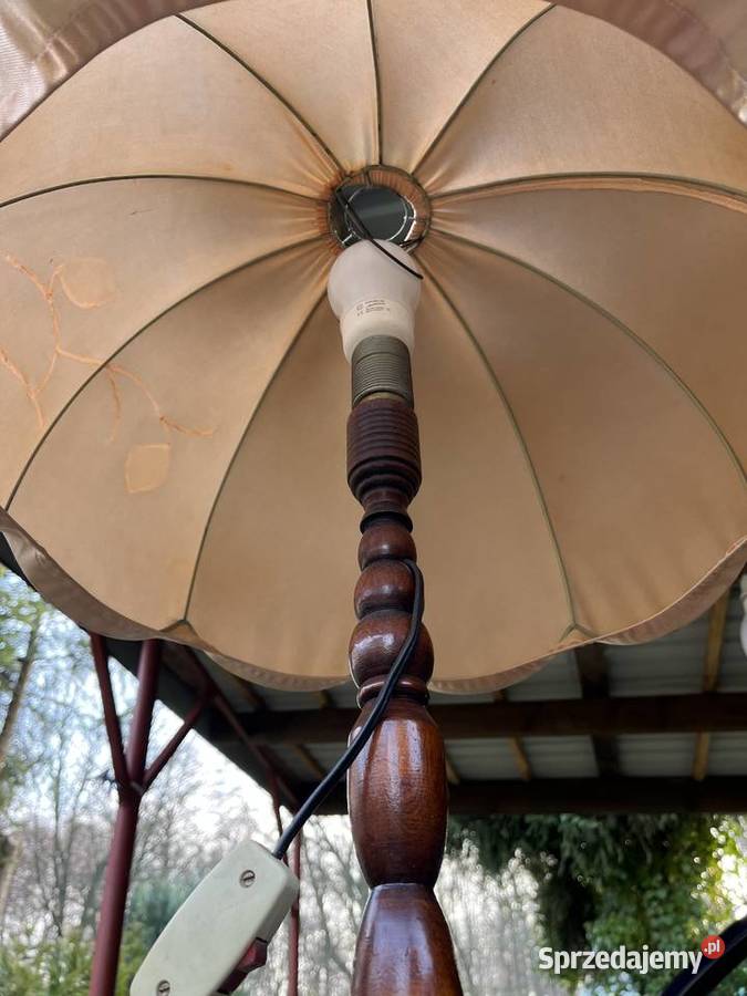 Komplet 4 krzeseł Metalowych Lampa drewniana z Pozostałe lubelskie Lublin