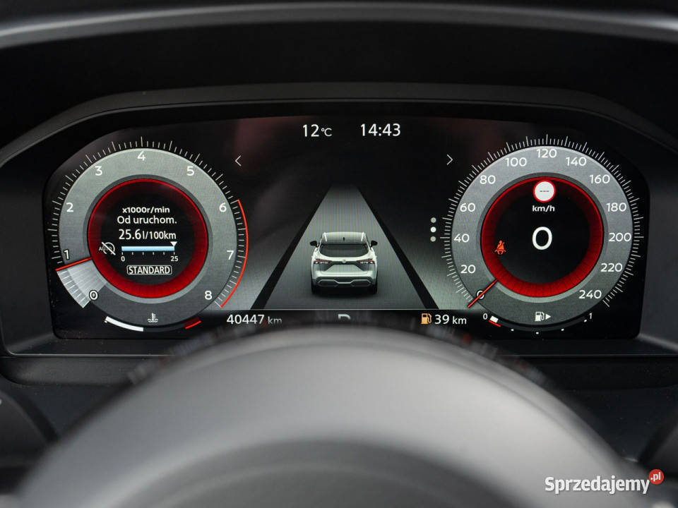 Nissan Qashqai ZS648SS13 DIGT mHEV NConnecta łopatki zmiany biegów sprzedam