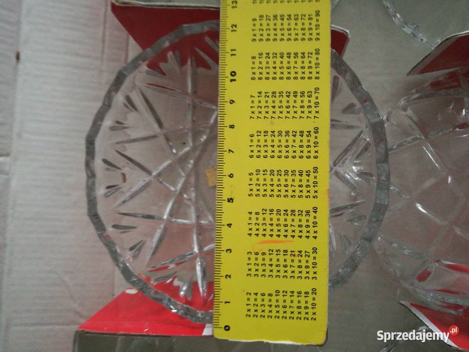 Kryształowe miseczki nowe komplet Choszczno