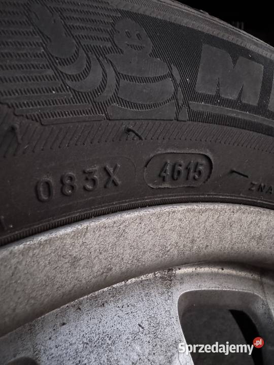 Alufelgi 15 Audi z oponami Michelin 19565 R15 Międzyrzec Podlaski